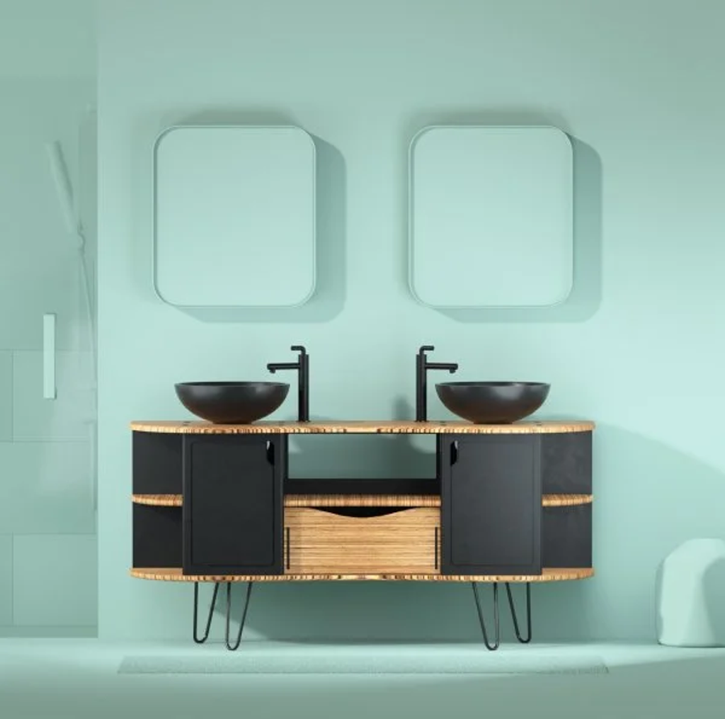 Artipik Design meuble salle de bain Un chat dans le tiroir