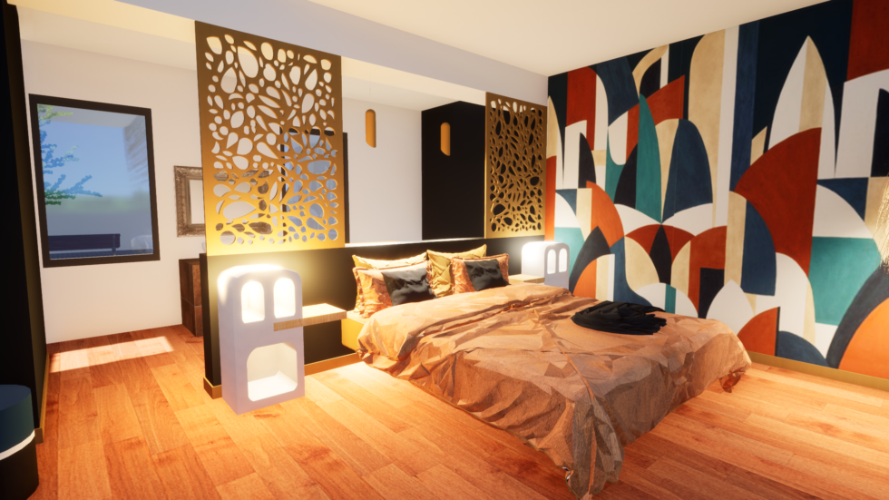 Une vision 3D de son nouvel espace